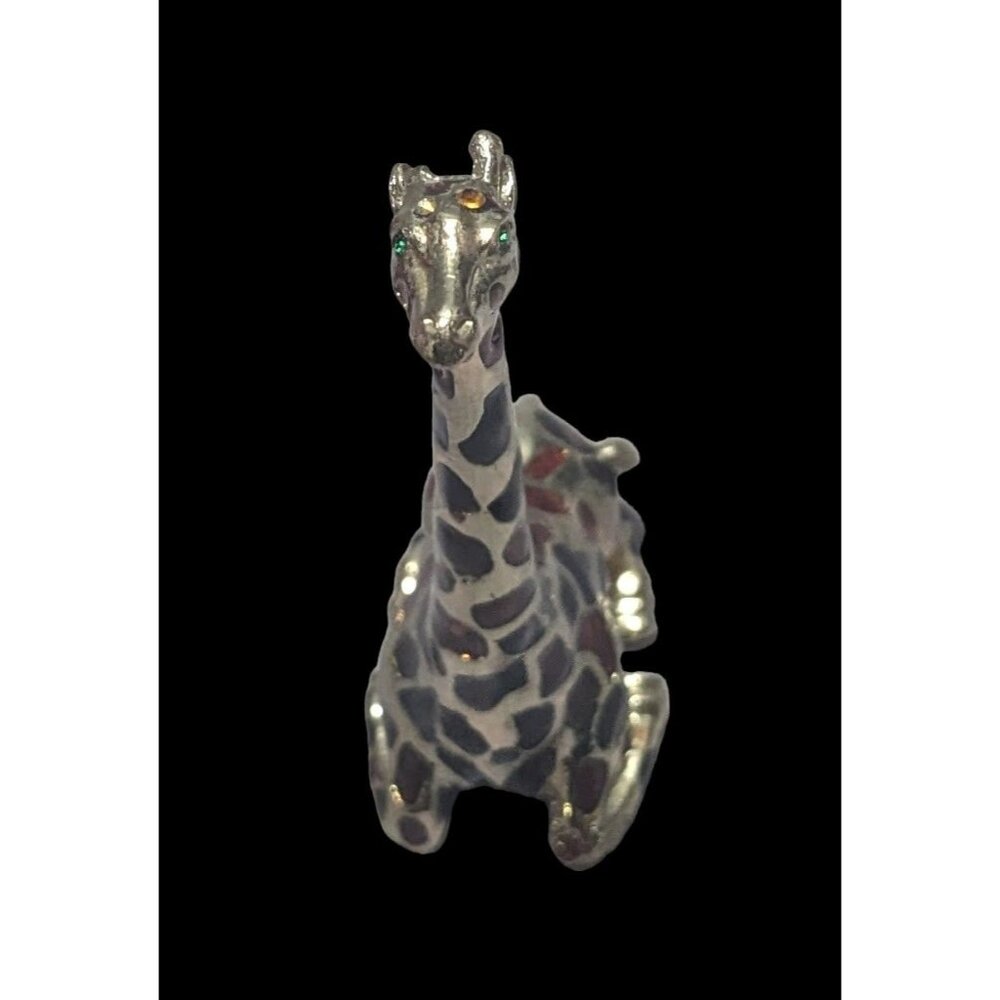 Silver/Gold Giraffe Figurine - Picture 7 of 16